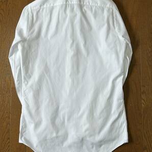 FINAMORE フィナモレ BDシャツ 白 サイズ３９ー１５1/2の画像7