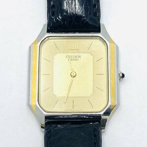 SEIKO セイコー CREDOR クレドール クォーツ腕時計 8420-5370 電池交換済み 動作確認済みの画像1