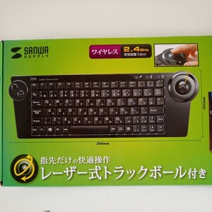 ワイヤレスキーボード サンワサプライ SBK-WLTR01BK