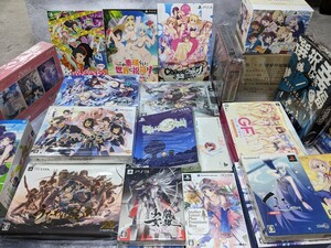 * free shipping * Junk beautiful young lady series ④ PS4 PSVITA PS3 game soft various set limitation version together large amount Chaos child Girlfriend 