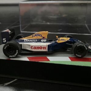 F1マシンコレクション ウィリアムズ FW14B キャメル フランスGP仕様 マンセル デアゴスティーニ 隔週刊F1マシンコレクション イクソ製の画像4