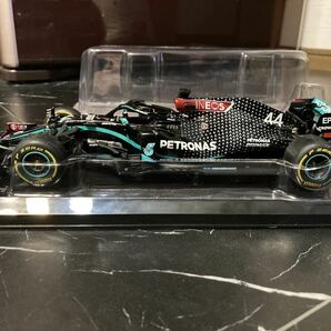 ビッグスケールF1コレクション メルセデス W11ルイス ハミルトン 2020年 開封品 デアゴスティーニ DeAGOSTINI 1/24 完成品 の画像3