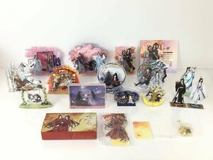 【ジャンク品】魔道祖師 アクリルスタンド オルゴール付きアクリルジオラマ 他 グッズ セット まとめ wa◇63