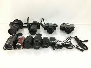 【ジャンク品】フィルムカメラ レンズ デジタルカメラ Nikon Canon ニコン キヤノン 他 セット まとめ売り wa◇105