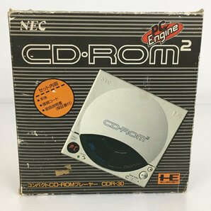 ma【ジャンク品】NEC PCエンジン CD・ROM2 コンパクトCD-ROMプレーヤー CDR-30 欠品あり ma◇42の画像7