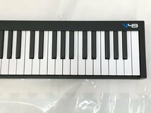 ALESIS アレシス V49 MIDIキーボード 49鍵盤 8パッド 中古 wa◇95_画像4