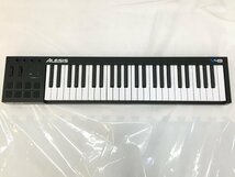 ALESIS アレシス V49 MIDIキーボード 49鍵盤 8パッド 中古 wa◇95_画像1