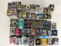 ma ポケモンカード/デュエマ/DBH/VG/MTG ポケモン/ブシロードスリーブ 遊戯王/ポケモンパック 大量まとめセット (8) プレイ用 傷有 ma◇90_画像1