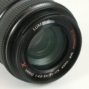 【ジャンク品】パナソニック Panasonic LUMIX GX VARIO 45-175mm ズームレンズ K9394 wa◇105の画像2