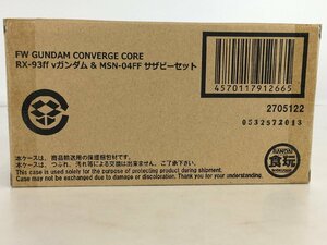 【未開封】 FW GUNDAM CONVERGE νガンダム＆サザビーセット プレミアムバンダイ限定 wa◇69