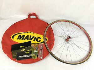 MAVIC HELIUM 前輪 ホイール 説明書付き マビック マヴィック ヘリウム 自転車 タイヤ 中古 wa◇114