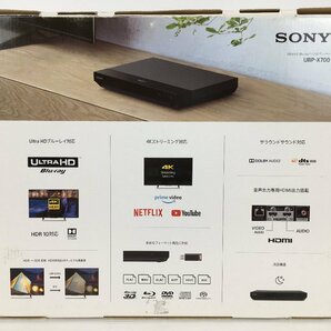 ソニー Ultra HD Blu-ray/DVDプレーヤー UBP-X700 2020年製 中古 SONY K9931 wa◇102の画像9