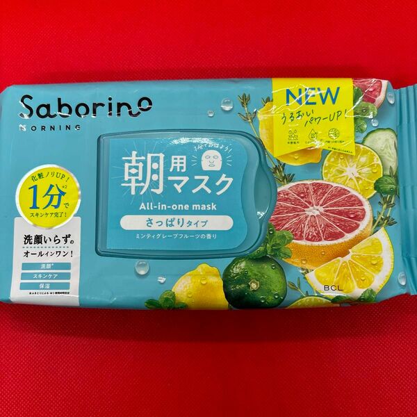 サボリーノ 朝マスク 爽やか果実のスッキリタイプ 32枚 