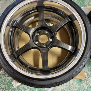 ssr レイナー タイプ 6 Reiner Type 6 タイヤ付き Nitto NT555 19インチ 10J +9 5H114.3 GTRの画像4