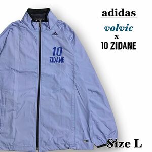 ＊希少良品＊【adidas】ジダン×volvicウインドブレーカー コラボ　00s