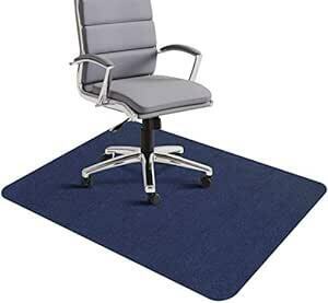 チェアマット 140x90cm ずれない フローリング 椅子 床 保護マット 傷防止 滑り止め 丸洗い可能 カット可能 吸音 幅広