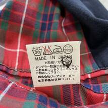 美品 XL BARACUTA バラクータ テーラード アンコン ジャケット チンスト 貝ボタン 本切羽 ネイビー 紺色 チェック ストライプ 42サイズ_画像6