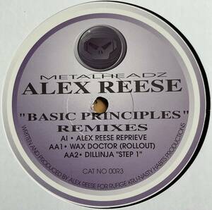 Alex Reese / Basic Principles (Remixes) ◎ Metalheadz / Drum&Bass / Drum'n'Bass / Jungle 