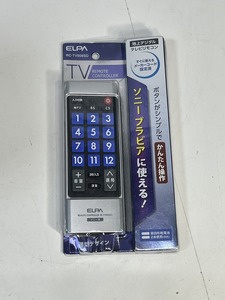 未使用 ELPA エルパ SONY ソニー用 テレビ リモコン RC-TV008SO R601