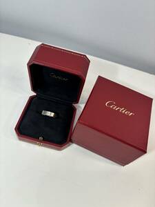 Cartier カルティエ ラブ リング ホワイトゴールド 750 ♯62