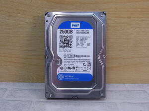 ◎N/419●ウェスタンデジタル☆Western Digital☆3.5インチHDD(ハードディスク)☆250GB SATA600 7200rpm☆WD2500AAKX☆中古品