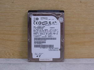 △H/009●日立 HITACHI☆2.5インチHDD(ハードディスク)☆500GB SATA300 5400rpm☆HTS545050B9A300☆中古品