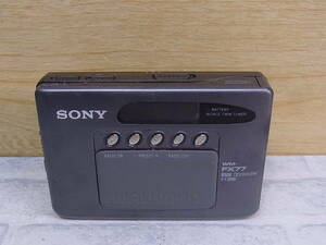 ◎N/445●ソニー SONY☆ポータブルカセットプレーヤー☆ウォークマン Walkman☆WM-FX77☆動作不明☆ジャンク