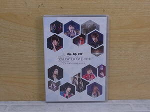 △H/036●音楽DVD☆Kis-My-Ft2☆SNOW DOMEの約束 IN TOKYO DOME 2013.11.16☆中古品