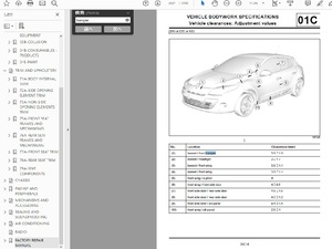  Renault Megane Ⅲ (2008-2016) Work shop manual MEGANE Ⅲ service book 