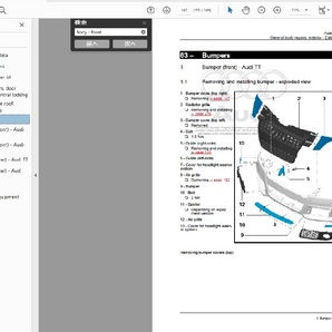 アウディ AUDI TT 8J（2006-2014）ワークショップマニュアル＆配線図 整備書の画像5