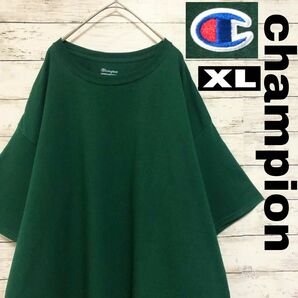 新品 未使用 グリーン 緑 XL champion チャンピオン tシャツ