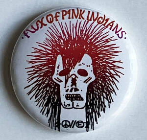 FLUX OF PINK INDIANS - Face 缶バッジ 25mm #UK #punk #80's cult killer punk rock #custom buttons