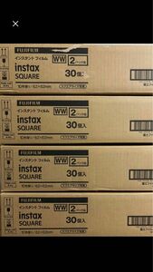 新品未開封チェキ　instax SQUARE 20枚入り フィルム