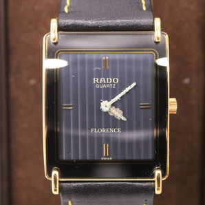 【ト滝】RADO ラドー 腕時計2本セット FLORENCE フローレンス 153.3440.2 153.3448.2 箱付き 純正ベルト メンズ レディース DS708DEM76の画像2