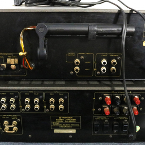 【ト滝】PIONEER パイオニア SA-8800II TX-8800II ステレオチューナー プリメインアンプ2台セット DS702DEW63の画像3