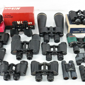 【ト滝】双眼鏡おまとめ Nikon ニコン VISION Vixen ビクセン TELSTAR テルスター クラウン OMEGA オメガ など DE000DEM33の画像1