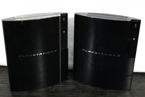 【ト滝】SONY ソニー PlayStation3 プレイステーション３ PS3本体 プレステ3 PS3 ２台セット 現状品 CECHA00 CECHB00 DE940DEW71