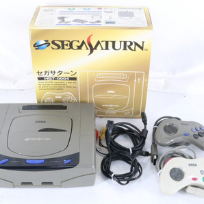 【ト滝】SEGASATURN セガサターンおまとめ 本体 HST-0004 ツインスティック HSS-0154 ソフト22本 ぷよぷよ ソニック等々 DS696DEW81の画像2