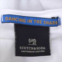 ★ SCOTCH&SODA スコッチアンドソーダ 半袖Tシャツ DANCING IN THE SHADE ホワイト サイズL (0220429923)_画像3