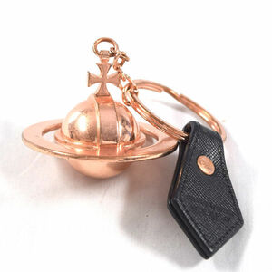 # Vivienne Westwood DEBBIE 3D ORB key holder pink gold (0990010106)
