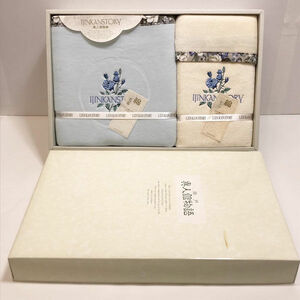 # unused Kobe unusual person pavilion monogatari cotton mink sheet blanket set (0990011925)