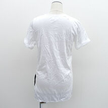 ★ ランバン Tシャツ ロゴ 装飾 リボン ホワイト サイズ38 (0220457752)_画像2