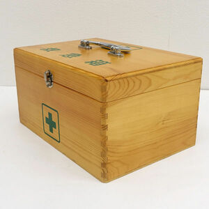 * miscellaneous goods wooden first-aid kit medicine box (0220487499)