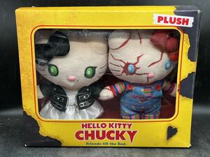 p040237 hello kitty ぬいぐるみ　CHUCKY friends till the End.