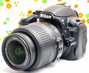 ニコン Nikon D3100☆スマホに転送♪☆手振れ補正付き☆初心者おススメ！