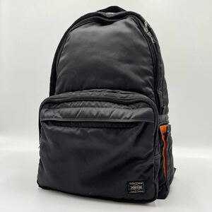 【1円スタート】PORTER ポーター タンカー リュック バックパック デイパック ブラック 吉田カバン 黒 19L 大容量