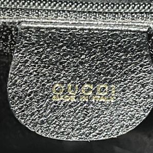 GUCCI グッチ ハンドバッグ トートバッグ バンブー ゴールド金具 レザー 本革 A4収納 ブラック 0425②の画像10