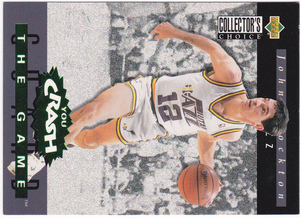 John Stockton 1994-95 Collector's Choice Crash the Game A13