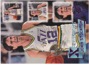 John Stockton 1995-96 Stadium Club 355 Members Only