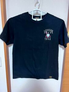 VANSON×CROWS×WORST バンソン クローズ ワースト 武装戦線 コラボ デスラビット 古着 中古Tシャツ 